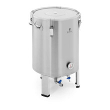 Cervejeira de fermentação fermentador inox cônico (60 litros, faixa de temperatura: 0 40 c, termômetro: c / f, do
