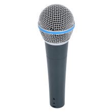 Aluminum Alloy Wired Cardioid Dynamic Microphone — 618g, 3-Pin XLR