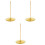 3Pcs Kitchen Stainless Steel Menu Summons Fork Paper Holder 3