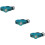 3Pcs Nylon Pet Collar Protector in Dark Green 8
