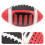 2Pcs Multi Kids Rugby Balls Elastic Toy for Fun and Training 3