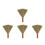 4Pcs Soft Floor Sweeping Tool Handwoven Miscanthus Brush Multi Color 4