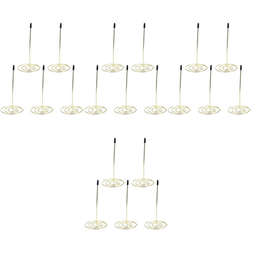 4 Pcs Note Folder Receipt Holder Spike Desktop Stand Office 1