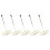 4 Pcs Note Folder Receipt Holder Spike Desktop Stand Office 9