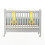 2Pcs Infant Pull Rings Yellow Plastic Crib Hand Pull Ring Set 8