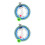 2Sets Lichtgewicht Plastic Kite Reel Winder Voor Kite Flying 8