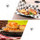 40Pcs Premium Black Bread Tray Snack Holder Catering Container 6