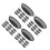 40Pcs Premium Black Bread Tray Snack Holder Catering Container 10