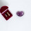 Heart Shape Purple Amethyst Crystal Stone Calming Home Decor 4