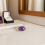 Heart Shape Purple Amethyst Crystal Stone Calming Home Decor 5