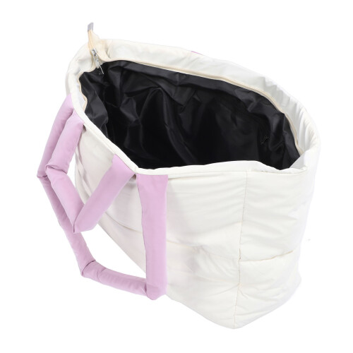 Γυναικεία τσάντα Tote Puffer με ρυθμιζόμενο ιμάντα ώμου, ελαφριά καπιτονέ σχεδίαση με 1