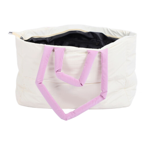 Γυναικεία τσάντα Tote Puffer με ρυθμιζόμενο ιμάντα ώμου, ελαφριά καπιτονέ σχεδίαση με 2