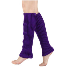 Scaldamuscoli da donna in maglia, accessori eleganti per outfit da yoga, corsa, escursionismo e sport.