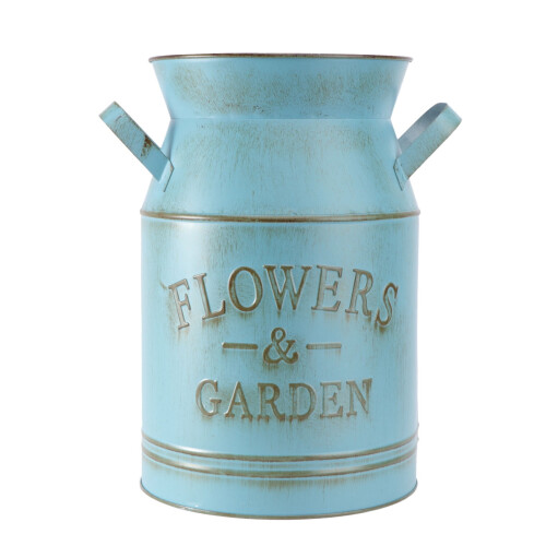 1 πακέτο πράσινης σιδερένιας ανθοσυνθεσης σε βάζο με λειτουργία θήκης λουλουδιών