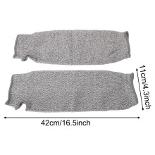 phíosa Gaiters Frithghearrtha Level5HPPE a Sholáthraíonn Cosaint do Ghníomhaíochtaí Garraíodóireachta Méideanna M38cm & F42cm Dubh nó Liath
