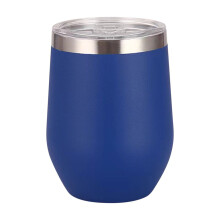 Copo térmico LangPing de 266 ml com tampa e canudo – Aço inoxidável, parede dupla com isolamento a vácuo, compatível com vinho, café e