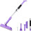 Ice Scraper and Snow Brush 49.2 inch Extendable Purple 1