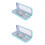 2Sets Compacte Meetlat En Passer Kit Voor School En Wiskunde 4