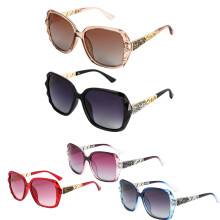 Γυναικεία Γυαλιά Ηλίου Polarized Vintage Designer Γυαλιά Ηλίου Μεγάλου Σκελετού Extra Large Blackout