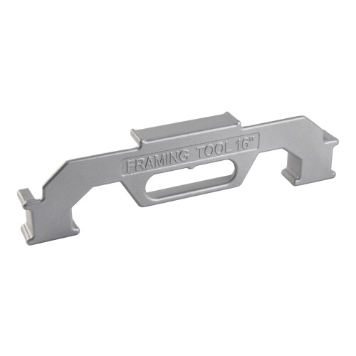 Time-Saving Framing Tool, User-Friendly2-Piece Set, Durable Aluminum Alloy Jig for Fast Center Stud Layout and Parallel Alignment, Efficient Aid for 1