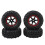 Cubo hexagonal de 12 mm para crawler de rocha de 1,9 polegadas, pneus RC com banda de rodagem duradoura e resistente a impactos, 6 furos, pneus de 5