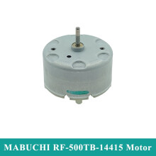 MABUCHI RF-500TB-14415Micro500Motor DC5V6V9V12V7600RPM Mini32mm Ronde Motor voor CD-speler, robotsproeier, luchtbevochtiger, doe-het-zelf