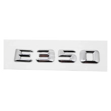 Autosticker met nummerletter voor de achterklep, geschikt voor E300, E320, E350, E400, E420, E430, E500 en E550.