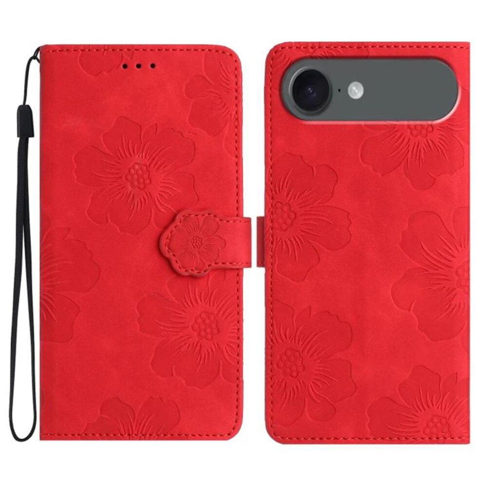Leather Flip Wallet Case For Iphone Air Â Flower 9065194873206
