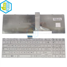 Toshiba Satellite S50/L70/L50/L55 fehér billentyűzet (US KR)
