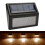 Outdoor Path Lights Solar Powered Step Lights ABS Waterproof for Yard 2Pack 1