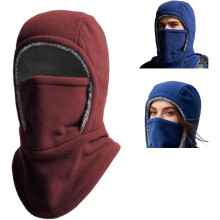 Winterwarmte 2-in-1 Muts en gezichtsmasker Winddicht1