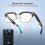 Open-ear Bluetooth Smart Zonnebril Zwart 1