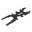 Multi-Function Bathroom Wrench Tool Black Polymer Steel 204g 2