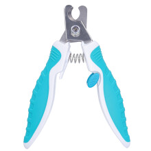 Ergonomic Non-Slip Grip Nail Clipper, Precision Cutting Edge with Extra Sharp Stainless Steel Blade, Comfortable Home Grooming for Cats and Dogs, Pet