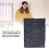USB Heated Blanket - Adjustable Grey 14.6-15.4 oz 4