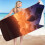 Retro Sandproof Beach Towel 75x150cm Quick-Dry 1