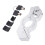 Motorcycle Disc Lock Heavy Duty Adjustable Silver 1