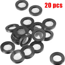 20/50Pcs Rubber Gasket Hose Washer Seal O-Ring Flat Gaskets Filter Net Garden Shower Head Fit For Garden Hose Water Faucet