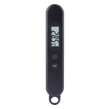 Sofort ablesbares Lebensmittelthermometer, Edelstahlsonde für schnelle und präzise Messungen, wasserdichtes Küchenthermometer für vielfältige