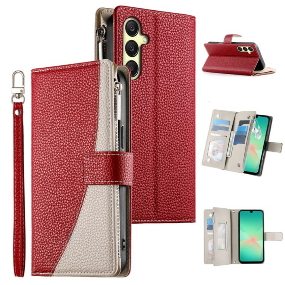 Pu Leather Flip Wallet Case For Samsung Galaxy A16/A26 5G 975221379825