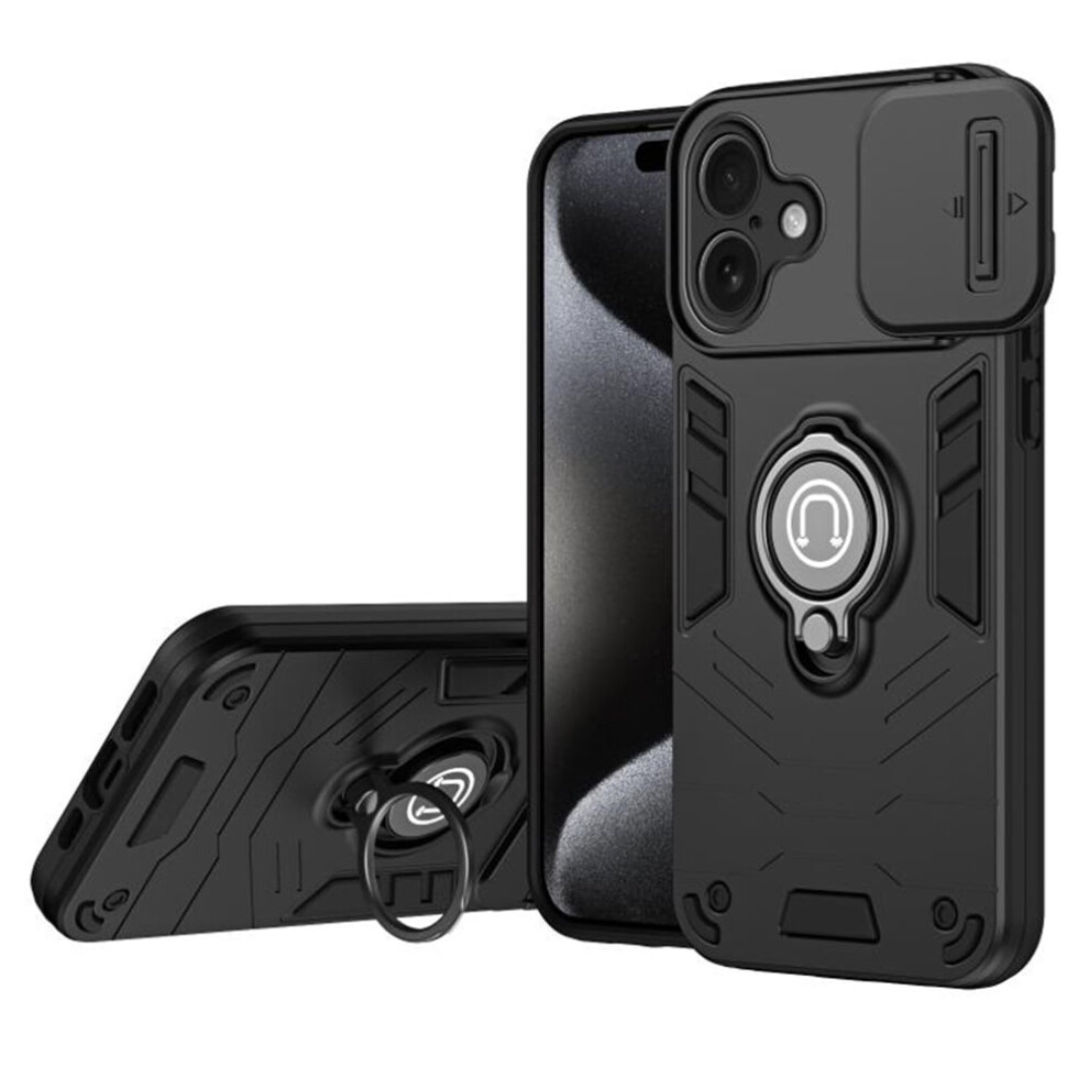 Iphone 16 Plus Case With Slide Camera Cover, Rotatable 975221382146