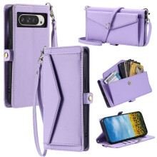 Purple PU Leather Flip Case for Google Pixel 9 Pro and 10