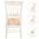 Rocking Chair Miniature Things White Wood 1Set 1