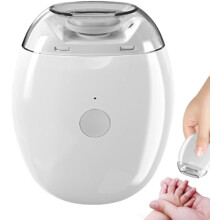 Electric Nail Trimmer with Polishing & 3 Speeds – Portable for Kids/Adults, Home & Travel – Compatible with AAA Batteries