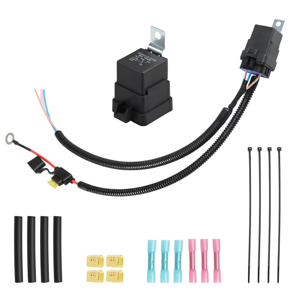 Fuel Pump Relay Wiring Kit Compatible With Dodge Durango 2012Â2013, Grand Caravan 2011, Jeep Grand Cherokee 2012Â2013, Chrysler Town & Country 9152228667716