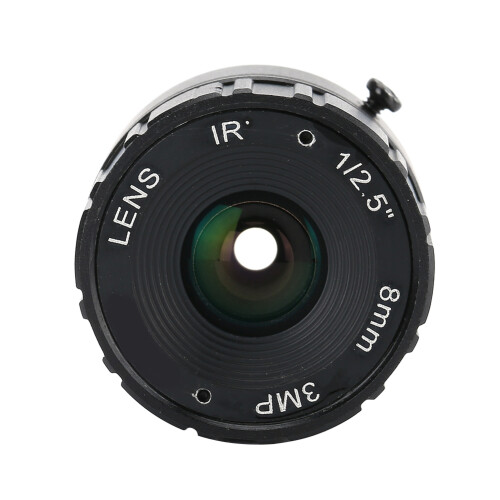 Sicherheitsobjektiv 8mm 3MP HD