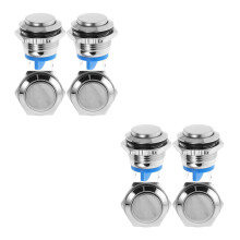 8 pcs Modern Wired Doorbell Button Replacement for Home Office with Easy Installation Doorbell Push Buttons