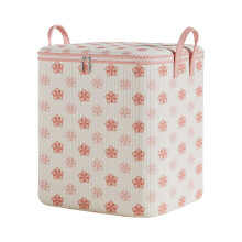 Oversized Foldable Fabric Storage Bins with Lids & Zipper – for Clothes, Sweaters, Blankets, Sheets – Compatible with Home Organization