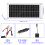 20W 12V Panel Kit 435x200mm White-Black 300W PWM 1