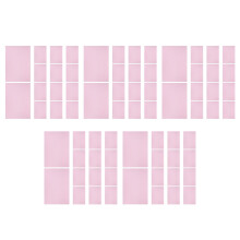 500Stk Rosa Bastelpapier Für , Geschenk- Und Partydekoration